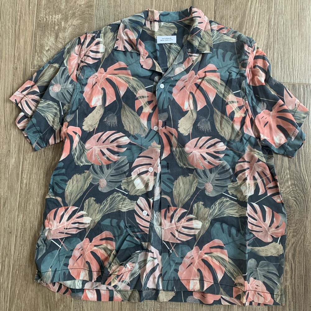 Saturdays NYC Men's Hawaiian Shirt
